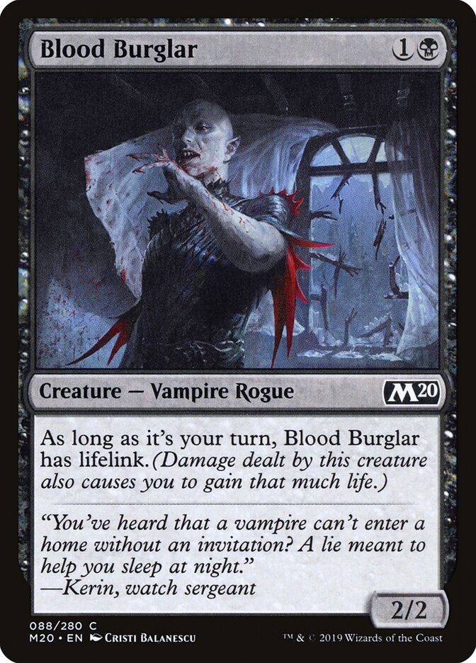 Blood Burglar Blood Burglar