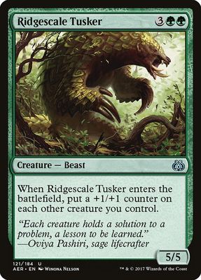 Ridgescale Tusker Ridgescale Tusker