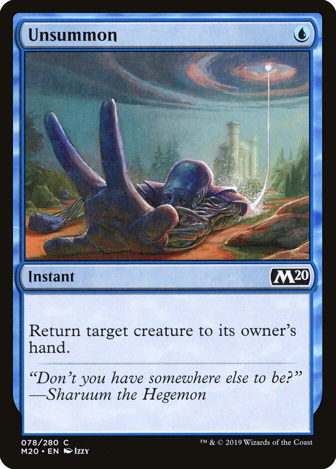 Unsummon Unsummon