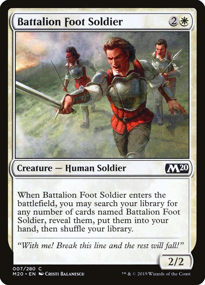 Battalion Foot Soldier Battalion Foot Soldier