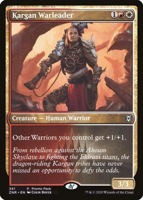 Kargan Warleader Kargan Warleader