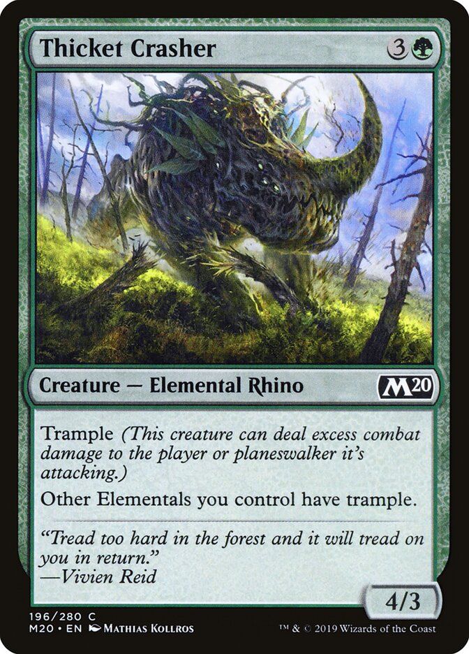 Thicket Crasher Thicket Crasher