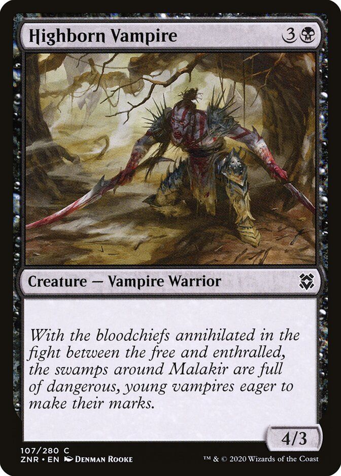 Highborn Vampire Highborn Vampire
