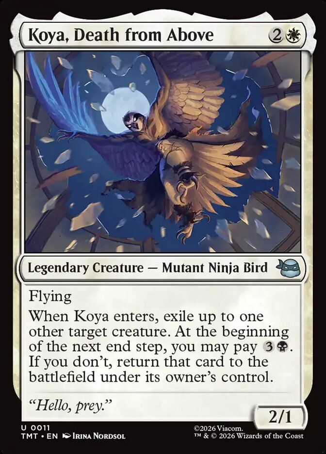 Koya, Death from Above Koya, Death from Above