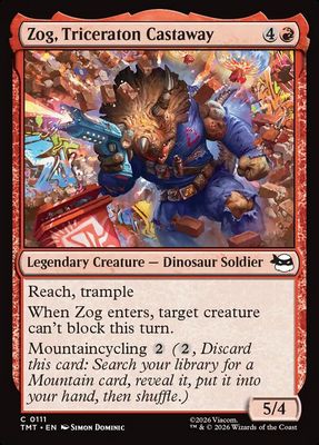 Zog, Triceraton Castaway Zog, Triceraton Castaway