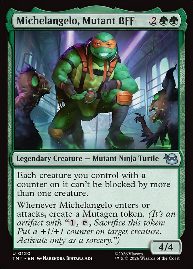 Michelangelo, Mutant BFF Michelangelo, Mutant BFF