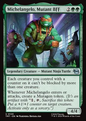 Michelangelo, Mutant BFF Michelangelo, Mutant BFF