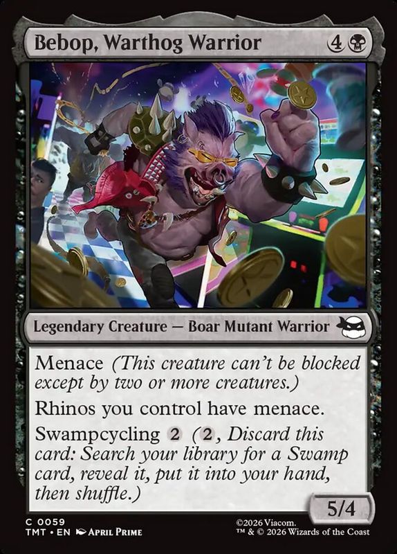 Bebop, Warthog Warrior