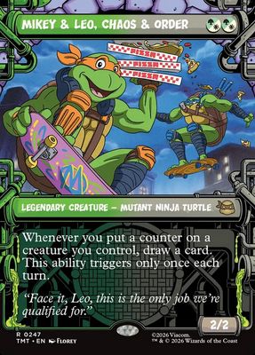 Mikey & Leo, Chaos & Order Mikey & Leo, Chaos & Order
