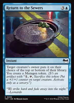 Return to the Sewers Return to the Sewers