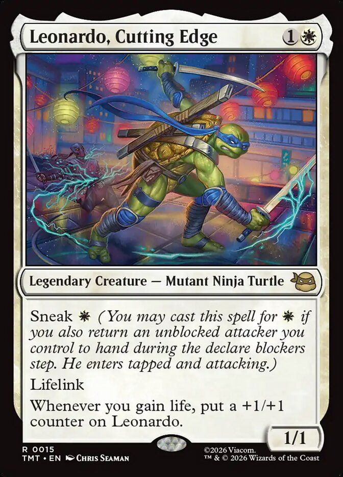 Leonardo, Cutting Edge Leonardo, Cutting Edge