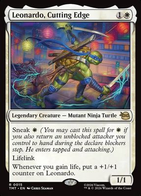 Leonardo, Cutting Edge Leonardo, Cutting Edge