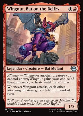 Wingnut, Bat on the Belfry Wingnut, Bat on the Belfry