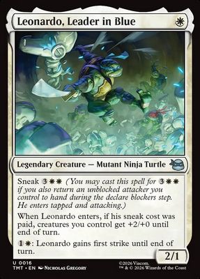 Leonardo, Leader in Blue Leonardo, Leader in Blue