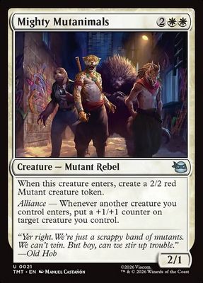 Mighty Mutanimals Mighty Mutanimals