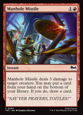 Manhole Missile Manhole Missile