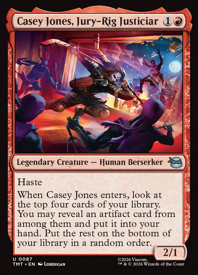 Casey Jones, Jury-Rig Justiciar Casey Jones, Jury-Rig Justiciar