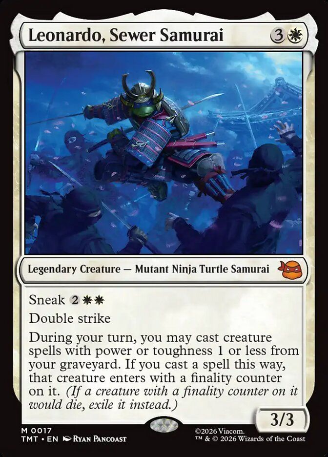 Leonardo, Sewer Samurai Leonardo, Sewer Samurai