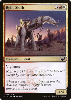 Relic Sloth Relic Sloth