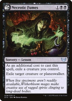 Necrotic Fumes Necrotic Fumes
