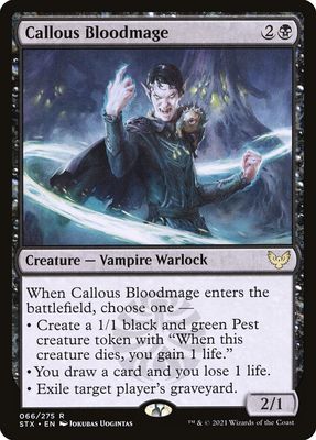 Callous Bloodmage Callous Bloodmage