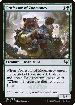 Professor of Zoomancy Professor of Zoomancy
