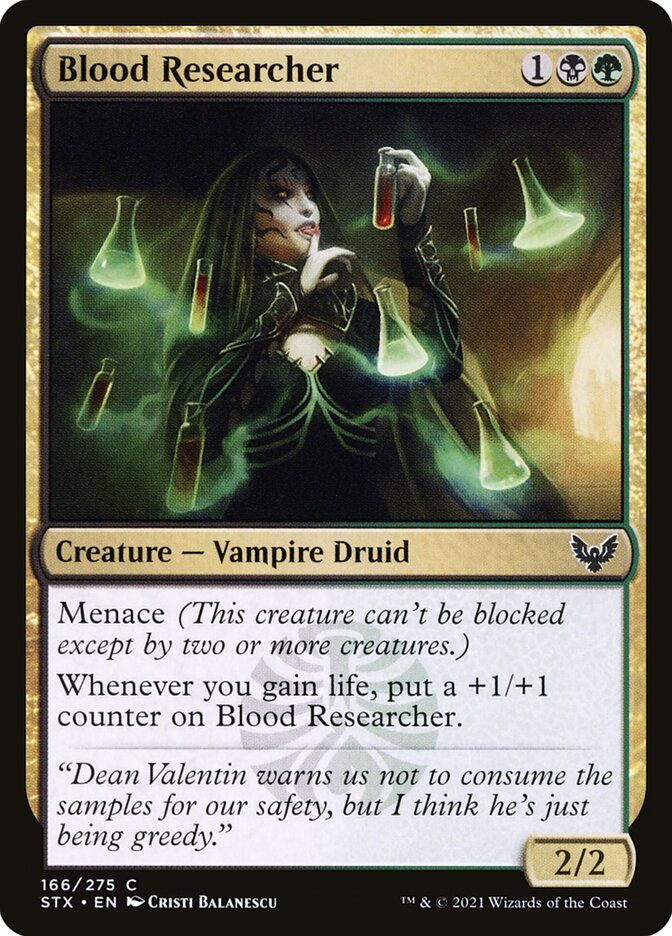 Blood Researcher Blood Researcher