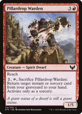 Pillardrop Warden Pillardrop Warden