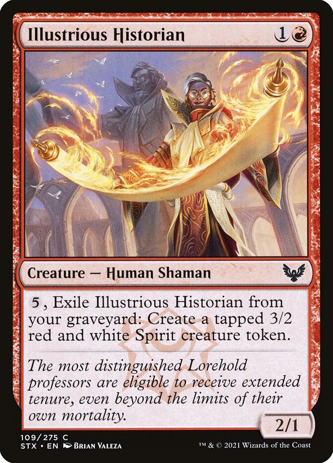 Illustrious Historian Illustrious Historian
