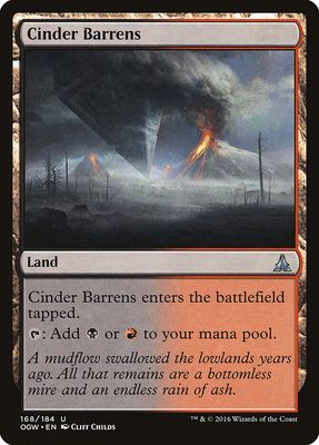 Cinder Barrens Cinder Barrens
