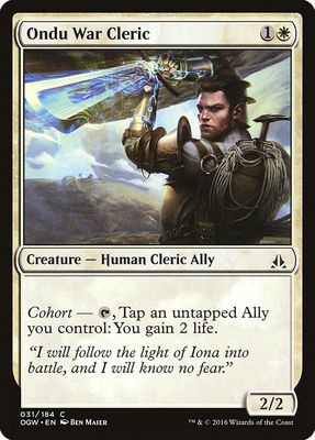 Ondu War Cleric Ondu War Cleric
