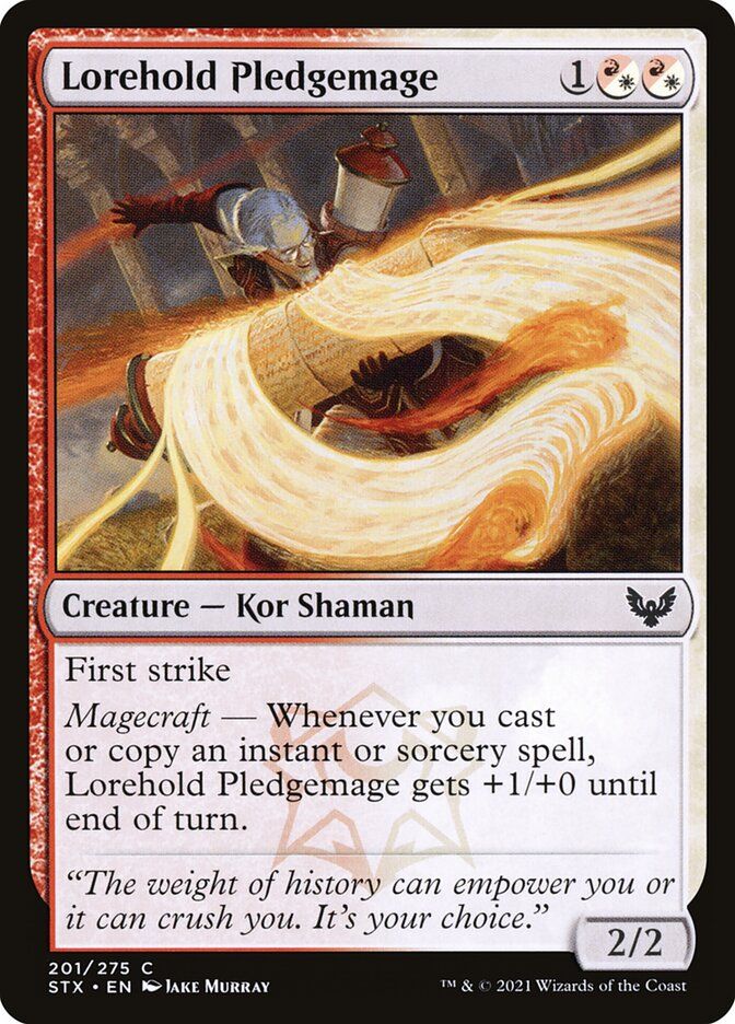 Lorehold Pledgemage Lorehold Pledgemage