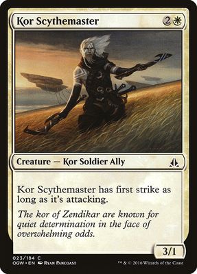 Kor Scythemaster Kor Scythemaster