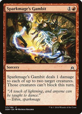 Sparkmage's Gambit Sparkmage's Gambit
