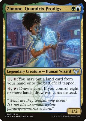 Zimone, Quandrix Prodigy Zimone, Quandrix Prodigy