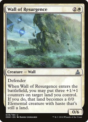 Wall of Resurgence Wall of Resurgence