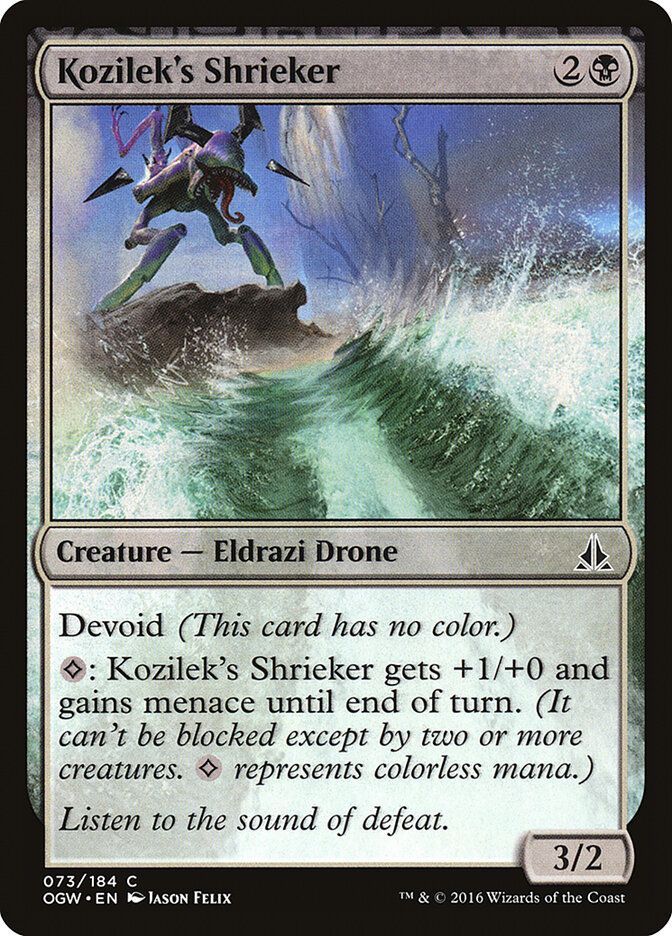 Kozilek's Shrieker Kozilek's Shrieker