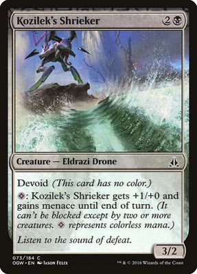 Kozilek's Shrieker Kozilek's Shrieker