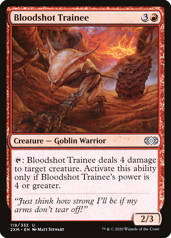 Bloodshot Trainee Bloodshot Trainee