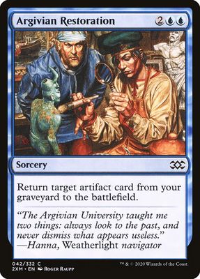 Argivian Restoration Argivian Restoration