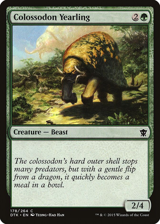 Colossodon Yearling Colossodon Yearling