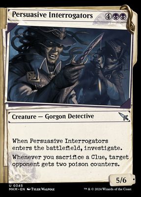Persuasive Interrogators Persuasive Interrogators