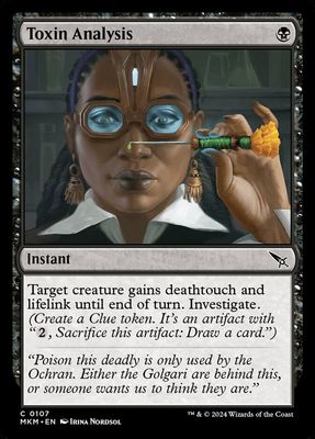 Toxin Analysis Toxin Analysis