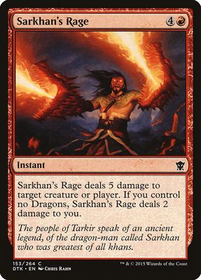 Sarkhan's Rage Sarkhan's Rage