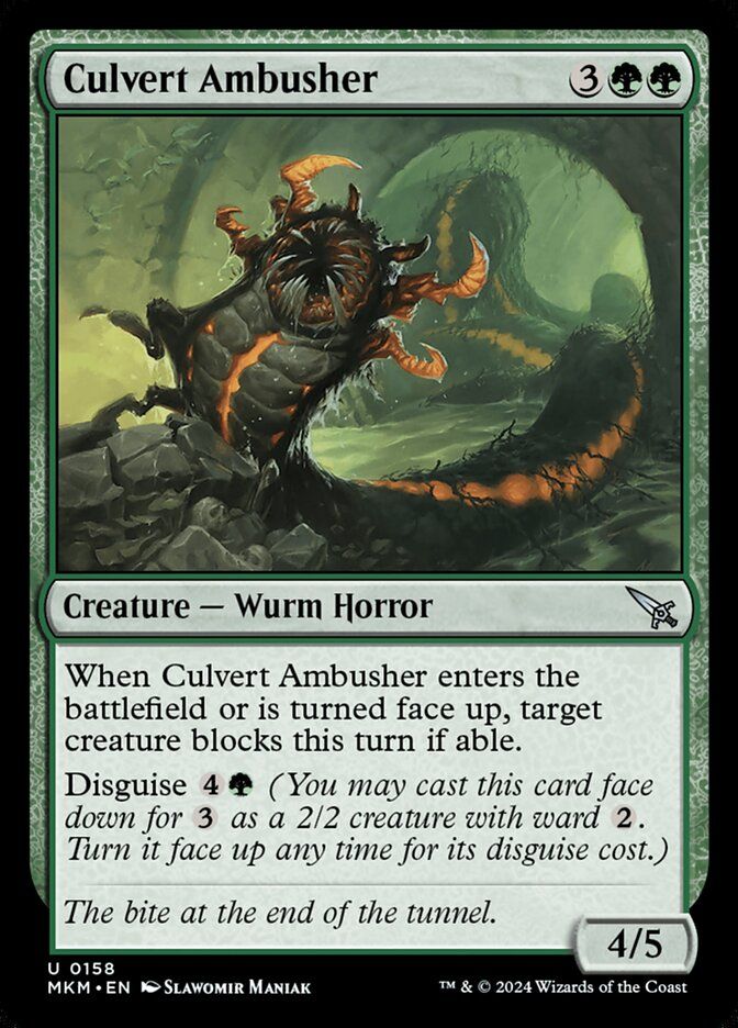 Culvert Ambusher Culvert Ambusher