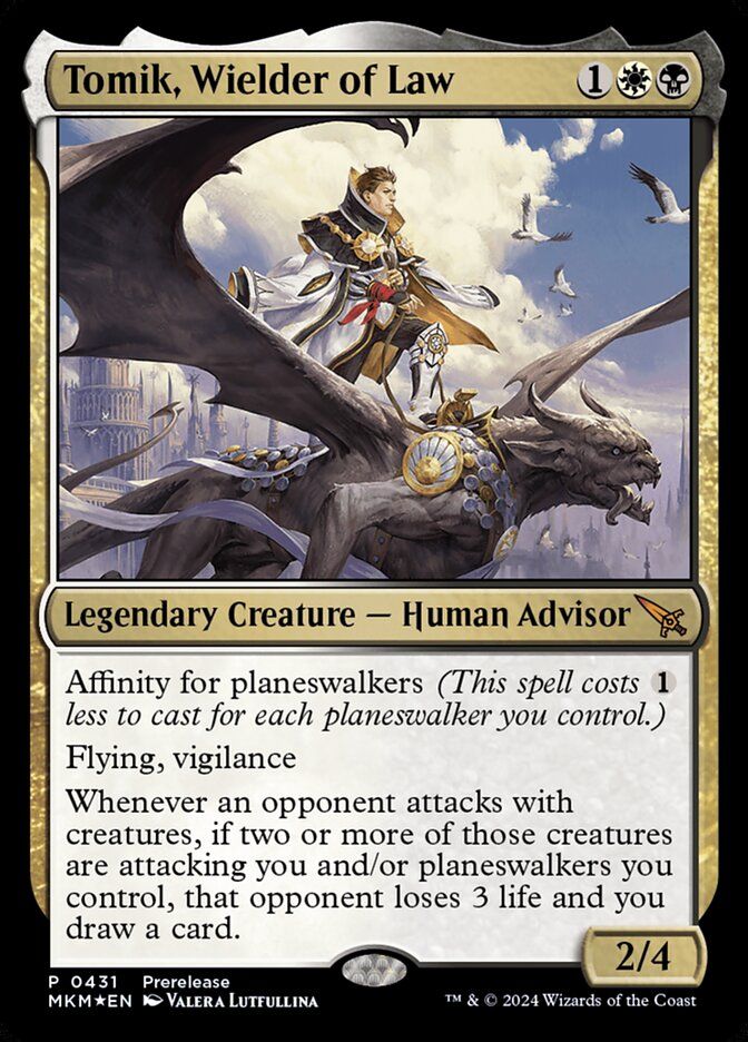 Tomik, Wielder of Law Tomik, Wielder of Law
