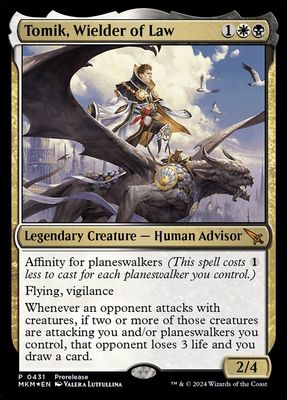 Tomik, Wielder of Law Tomik, Wielder of Law