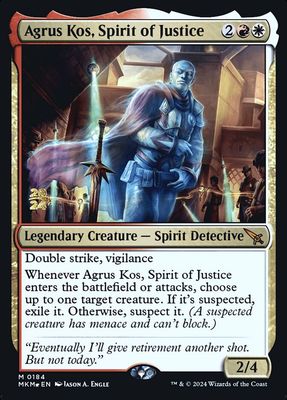 Agrus Kos, Spirit of Justice Agrus Kos, Spirit of Justice