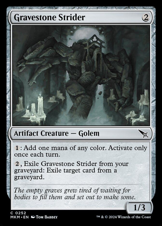 Gravestone Strider Gravestone Strider