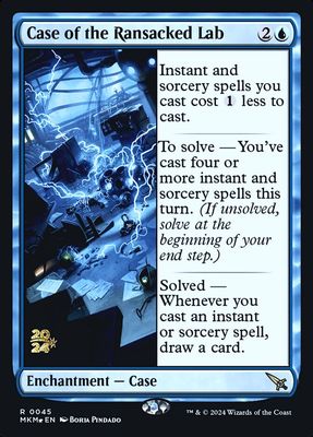 Case of the Ransacked Lab Case of the Ransacked Lab